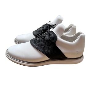 NWT Jack Grace Womens Innovator Spikeless Golf Shoes White Black Leather Size 9